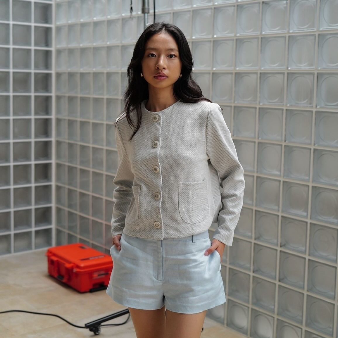 Chamnii - Casual Layered Blouse
